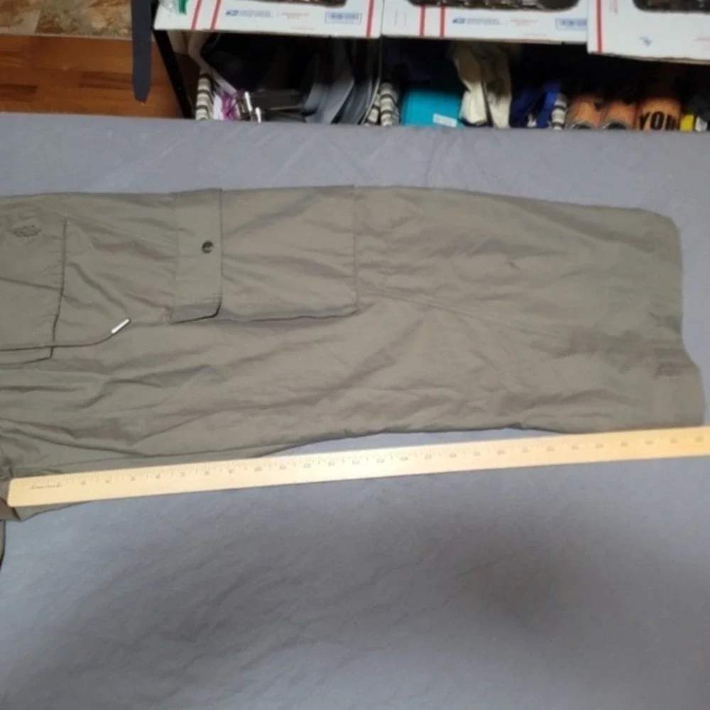 Free People Movement‎ Utility Cargo Strapless Jumpsuit pewter womens Shot clock - Picture 10 of 13